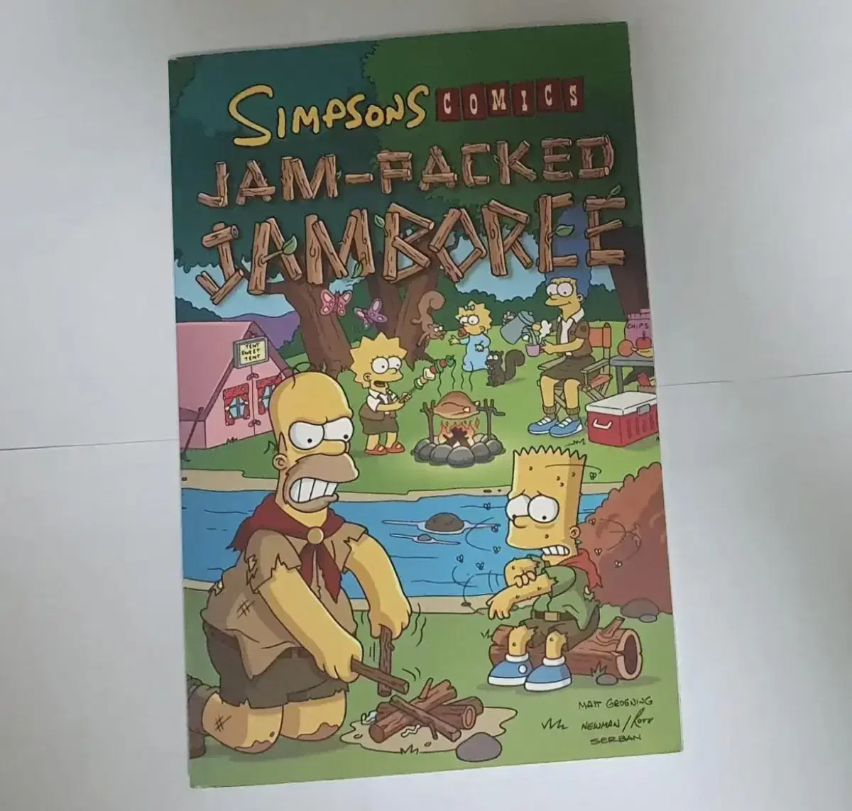 심슨가족 만화 Jamboree 영어만화 미국만화 만화책 도서 서적